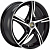 Диски Cross Street CR-03 6.5x16 4*100 ET36 DIA60.1 BKF Литой купить с бесплатной доставкой в пункты выдачи в Петербурге